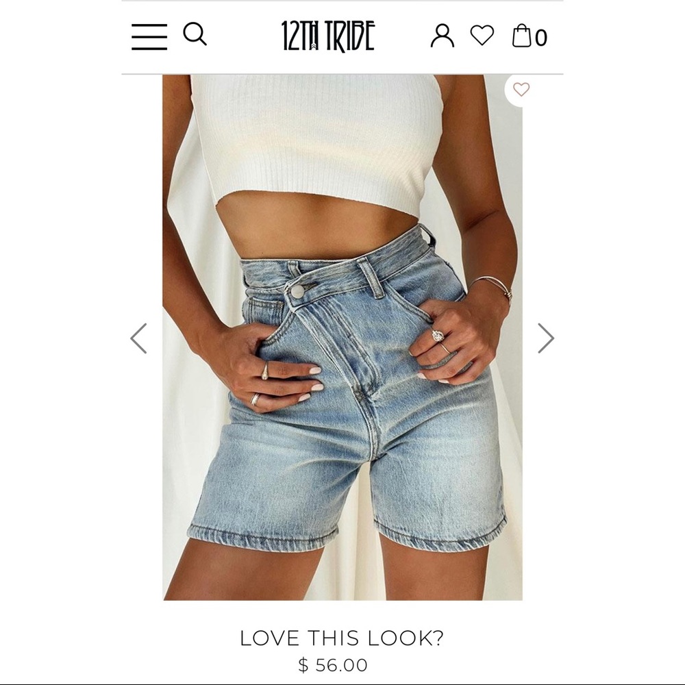 12th Tribe Dylan Denim Shorts ➰